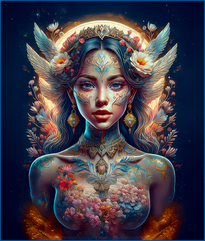 limoniade et nymphe des fleurs